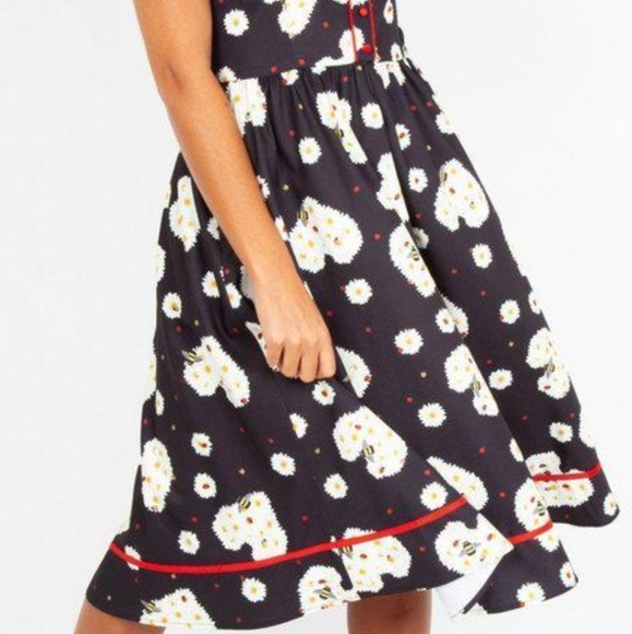 Voodoo Vixen Summer Retro Dress S/M - Picture 6 of 7